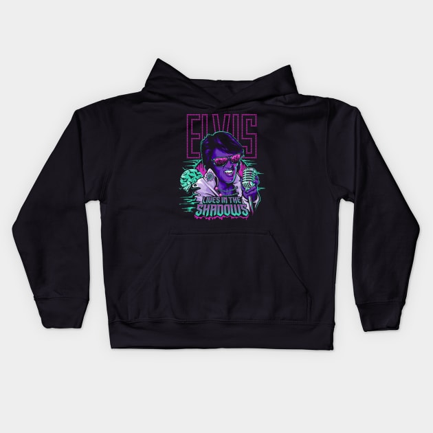 SHADOW KING Kids Hoodie by CappO